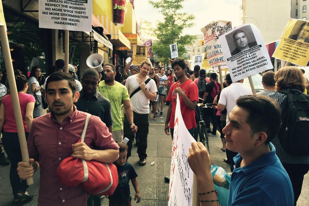 Film Deli Workers Wage Gutsy Fight in 'The Hand That Feeds' Labor Notes